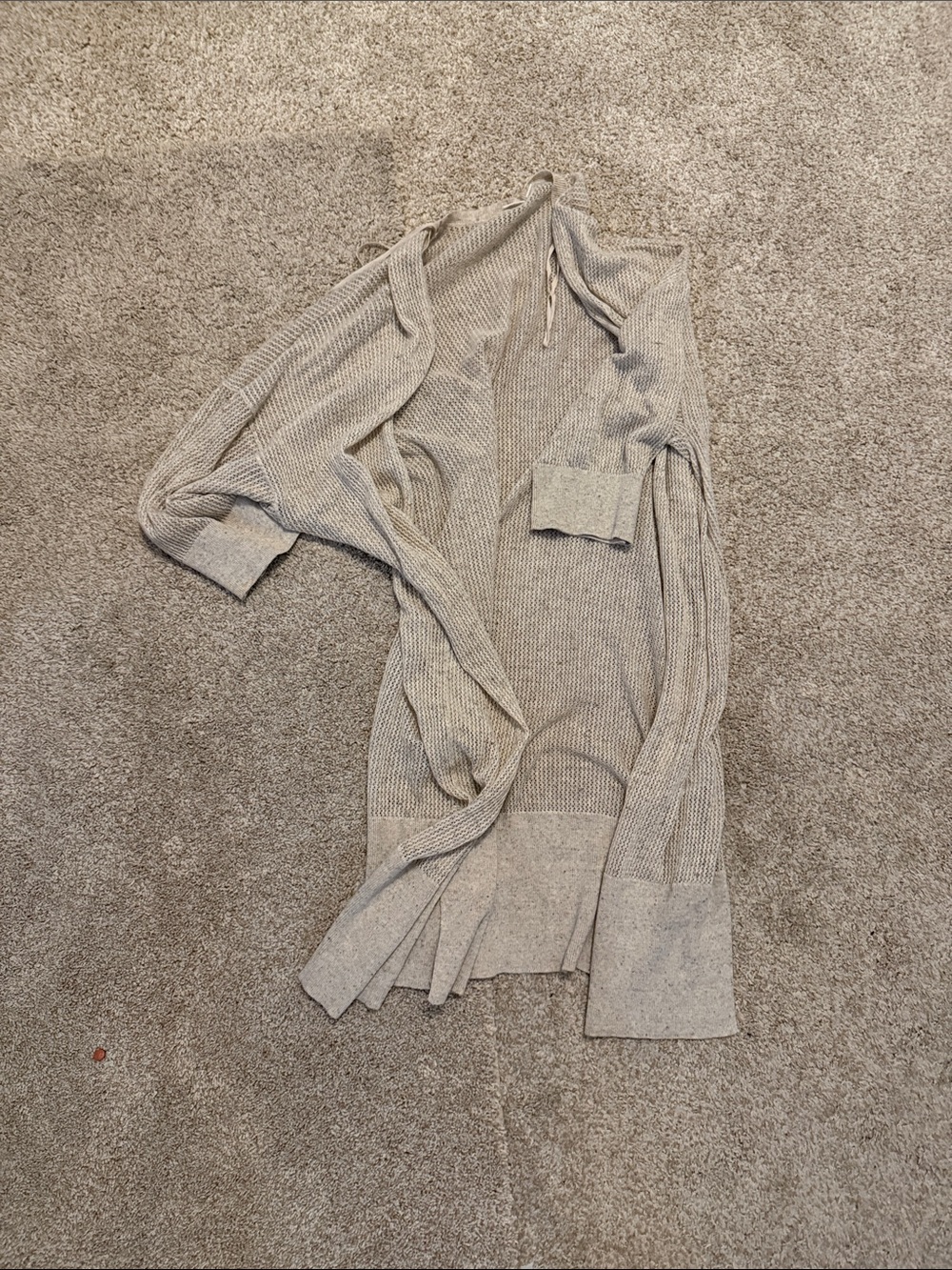 GAP Cream Open Knit Cardigan
